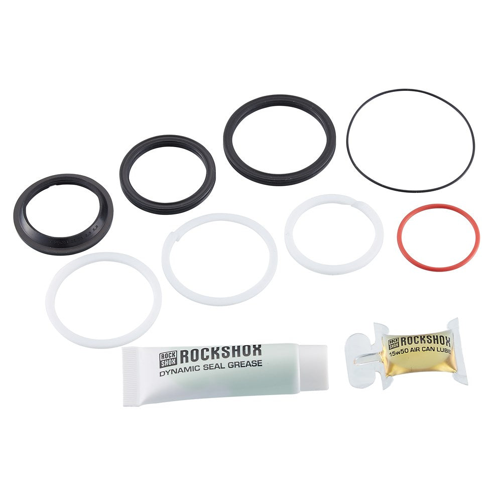 RockShox 50 HOUR SERVICE KIT (INCLUDES AIR CAN SEALS, PISTON SEAL, GLIDE RINGS, SEAL GREASE/OIL) - DELUXE/SUPER DELUXE A1-B2 (2017-2022)