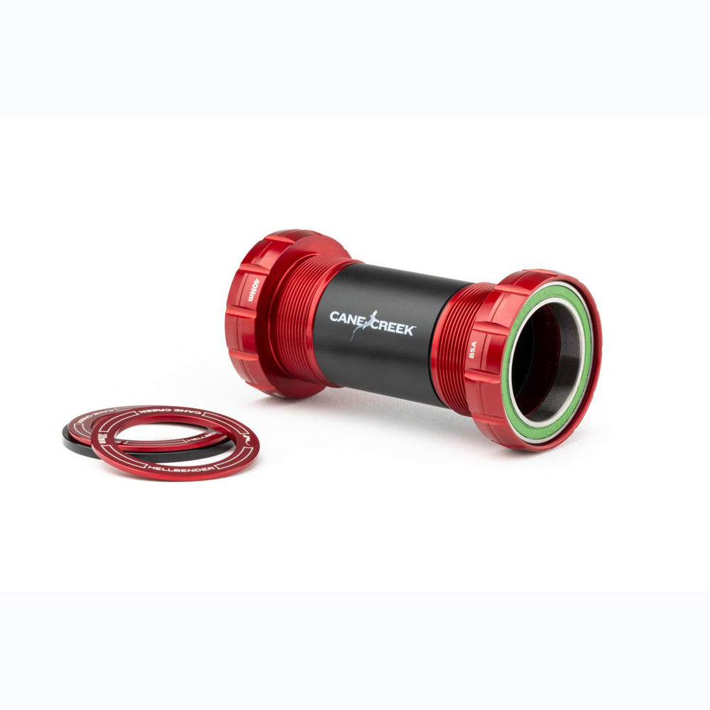 Cane Creek Hellbender 70 BB - BSA30 30mm Bottom Bracket Red