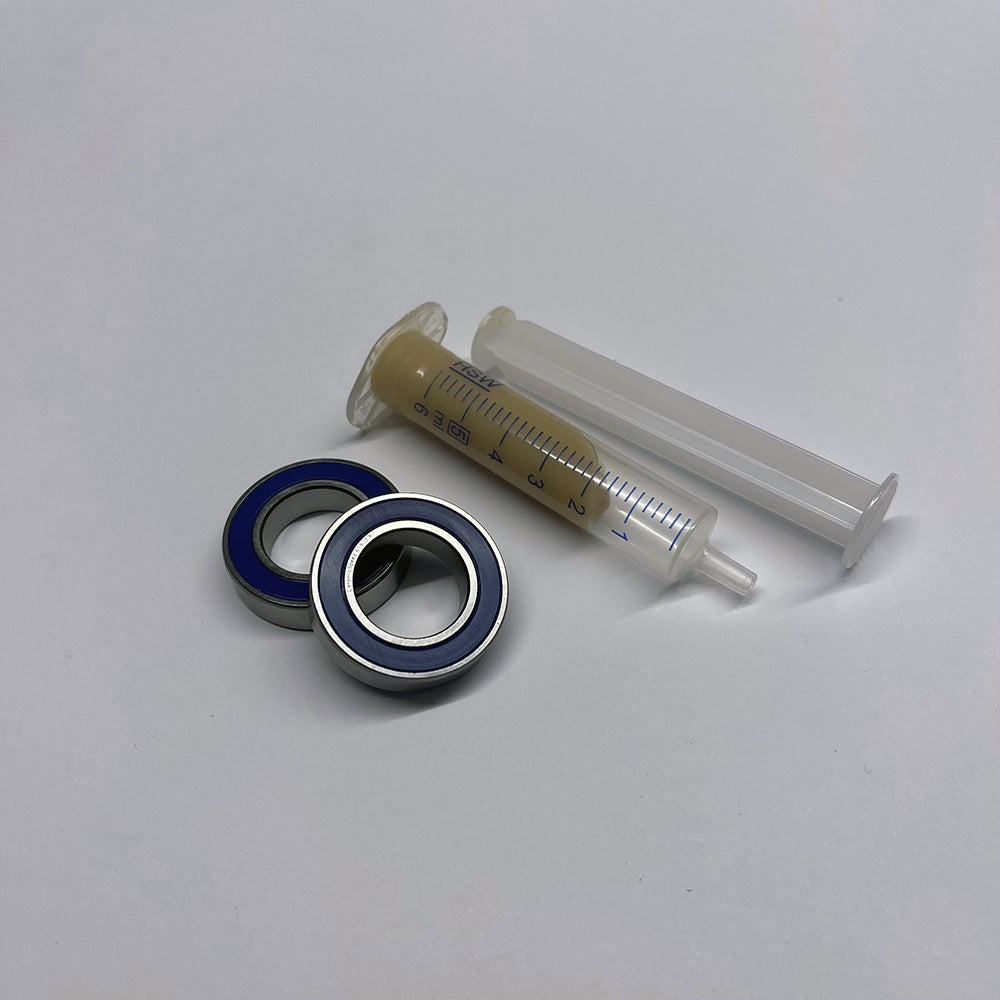 Zipp CeramicSpeed Bearing Kit - 61903 - ZIPP 30 / 60 Rear Hub Shell - (Includes Bearings and One Grease Syringe)