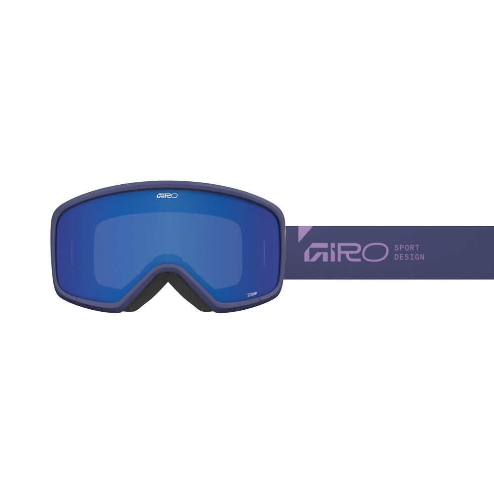 Giro Stomp Wordmark Mauve Grey Cobalt Goggle