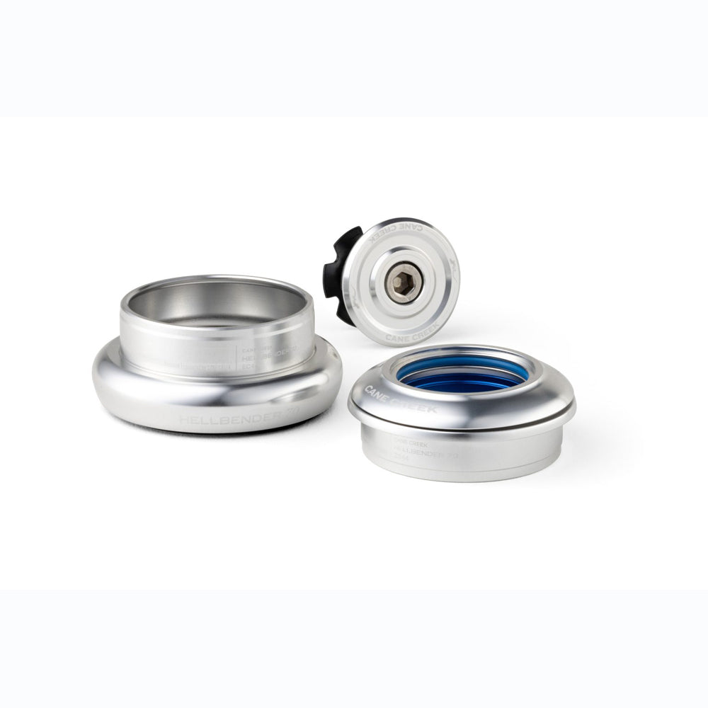 Cane Creek Hellbender 70 IS41/IS52/40 Headset Complete Silver