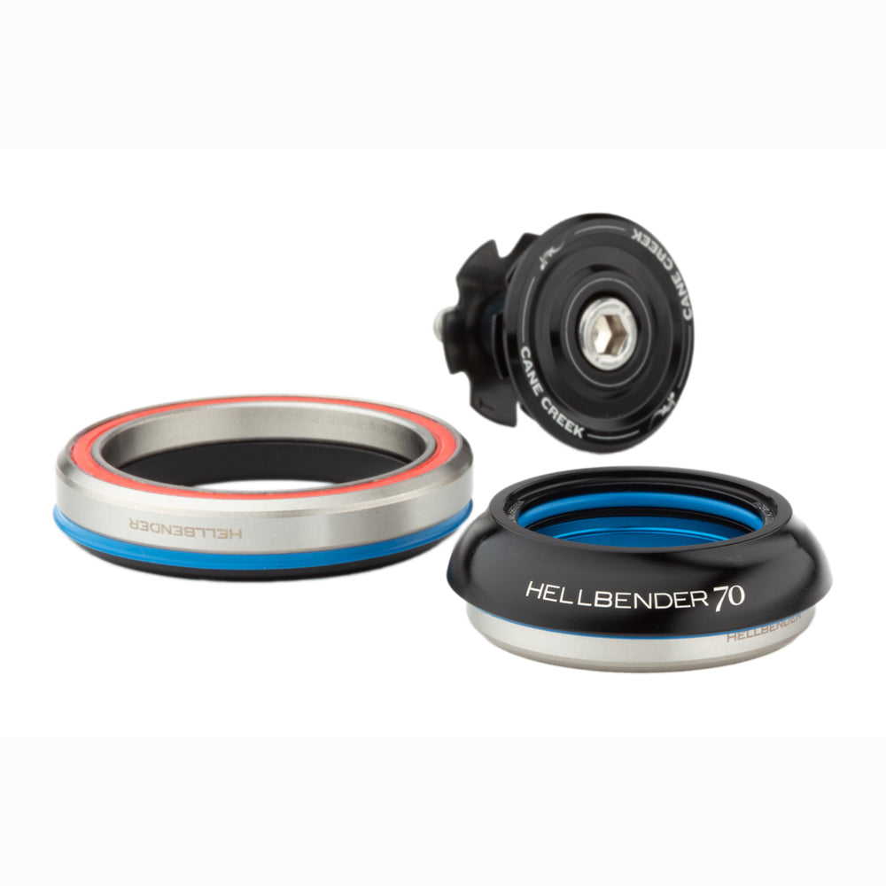 Cane Creek Hellbender 70 IS42/IS52/40 Headset Complete Black