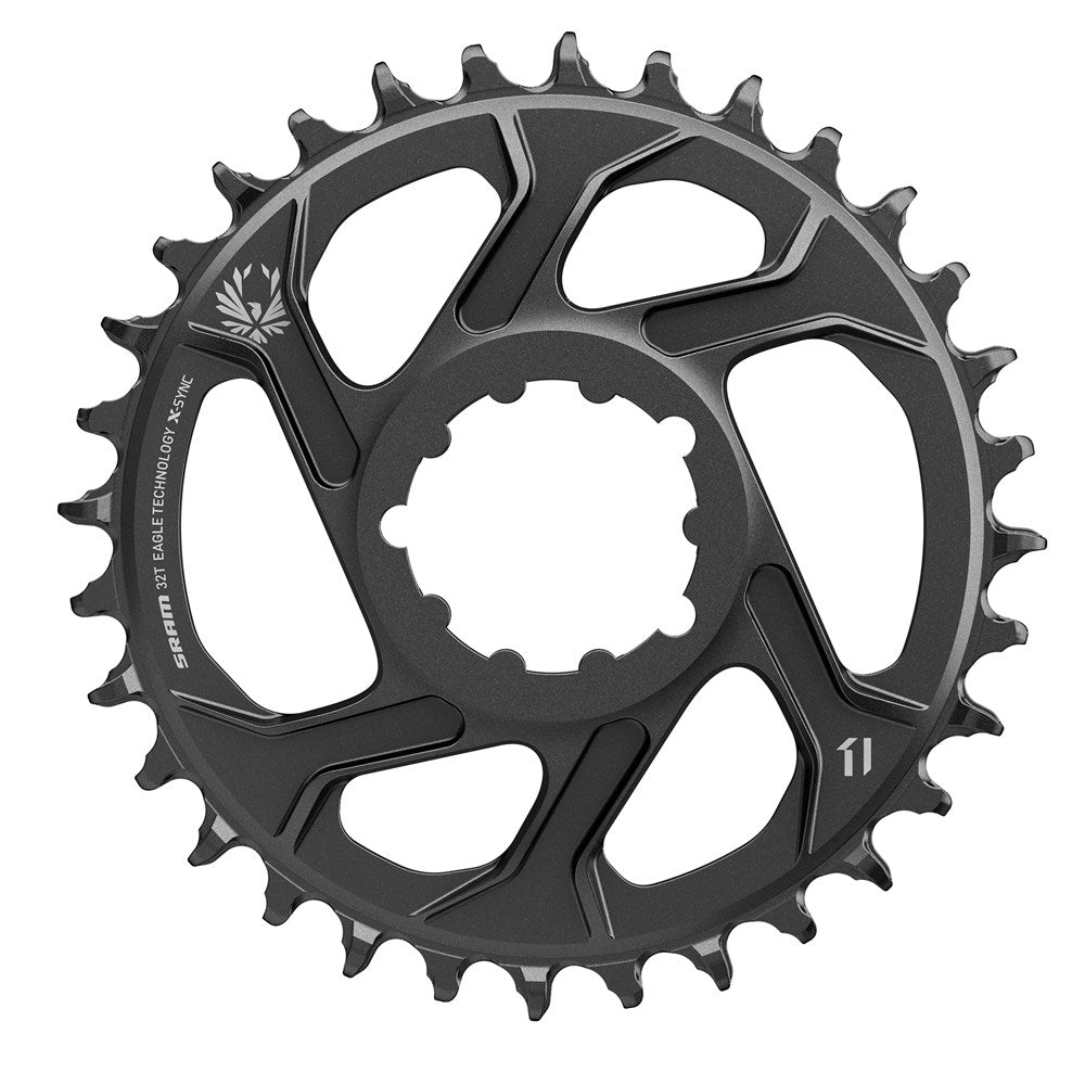 SRAM Chain Ring X-Sync 2 30 Tooth Direct Mount -4mm Offset Aluminium Eagle Black