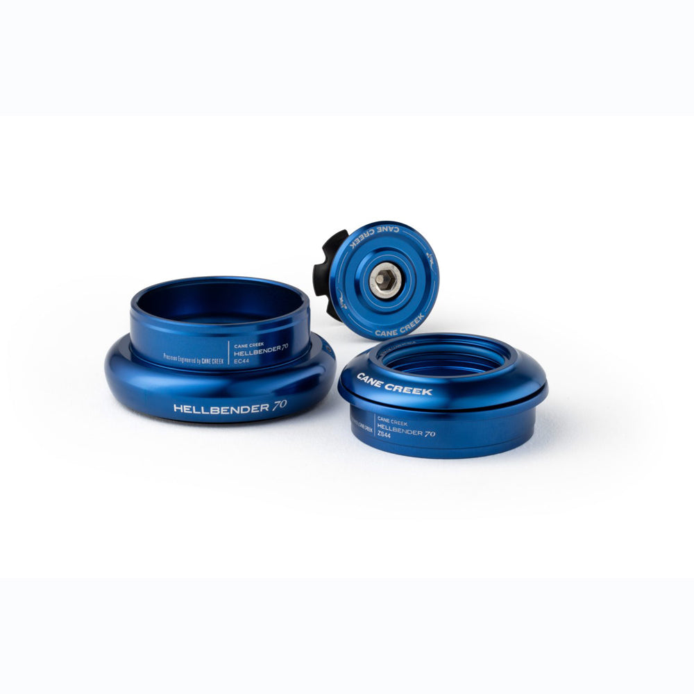 Cane Creek Hellbender 70 ZS44/ZS56/40 Headset Complete Blue