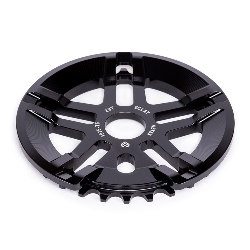 Eclat Abyss Guard Sprocket 28 Tooth Black