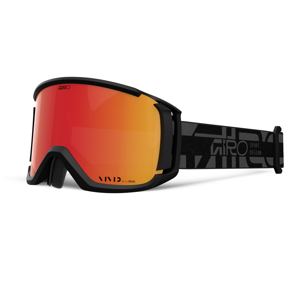 Giro Revolt Burst Black Vivid Ember Goggle