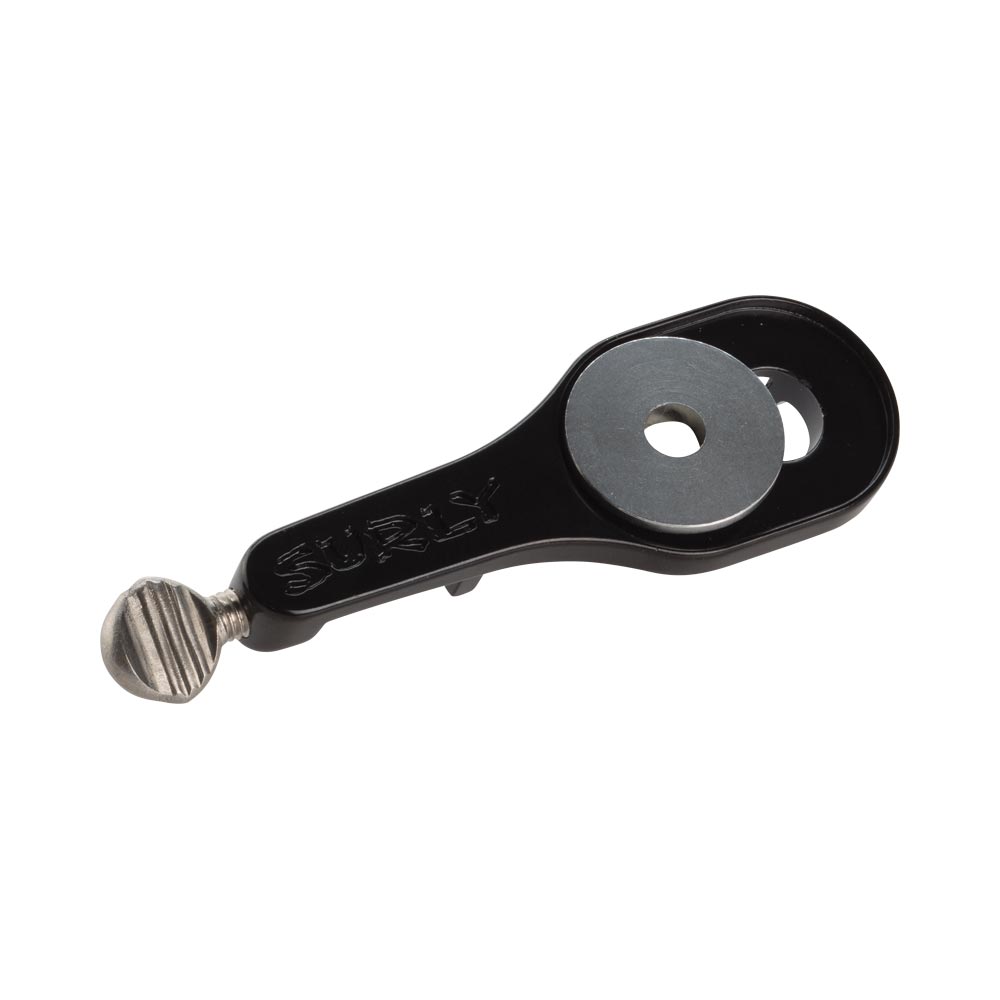 Surly Hurdy Gurdy Chain Tug Black for Semi - Horizontal Dropout Like Surly CrossCheck