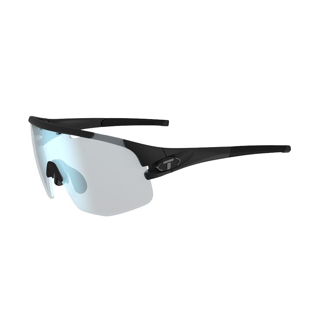Tifosi Sledge Lite Matte Black, Smoke/AC Red/Clear Lens