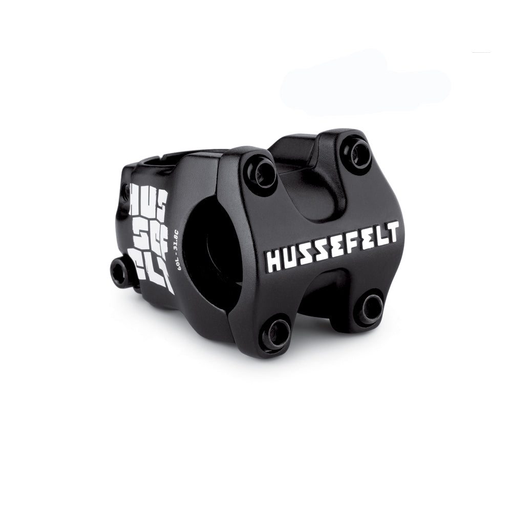 Truvativ Stem Hussefelt 31.8mm Clamp, 0mm Rise, 40mm Length, 1-1/8" Steerer Blast Black