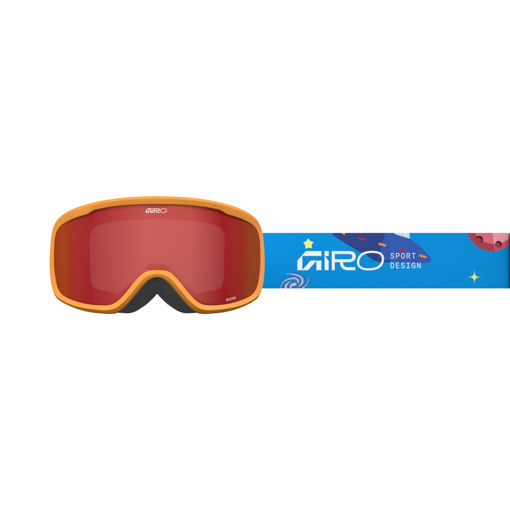 Giro Buster Rocket Blue Amber Scarlet Goggle