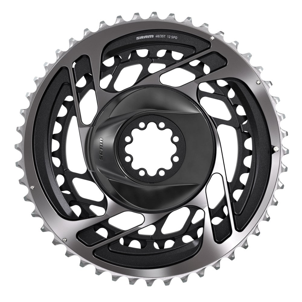 SRAM Chain Ring Road 50 / 37 Tooth Direct Mount Kit Non-Power Red Polar Grey