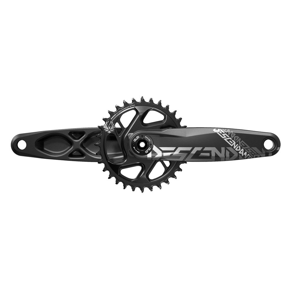 Truvativ Descendant 7K Aluminum Eagle SuperBoost+ DUB 12 Speed 165mm 32 Tooth X-Sync 2 Chain Ring Black (DUB Cups / Bearings Not Included)