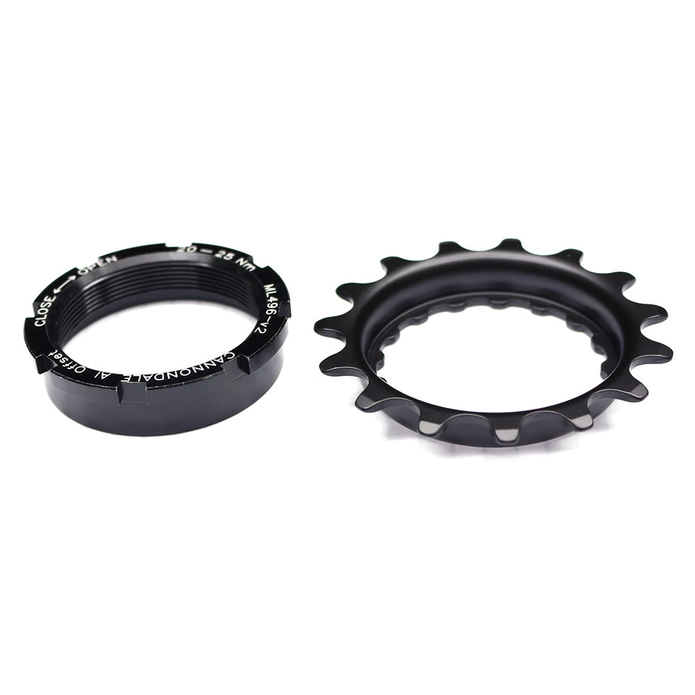 Cannondale Moterra 15T Ai Offset Chainring and Lockring for Bosch CX