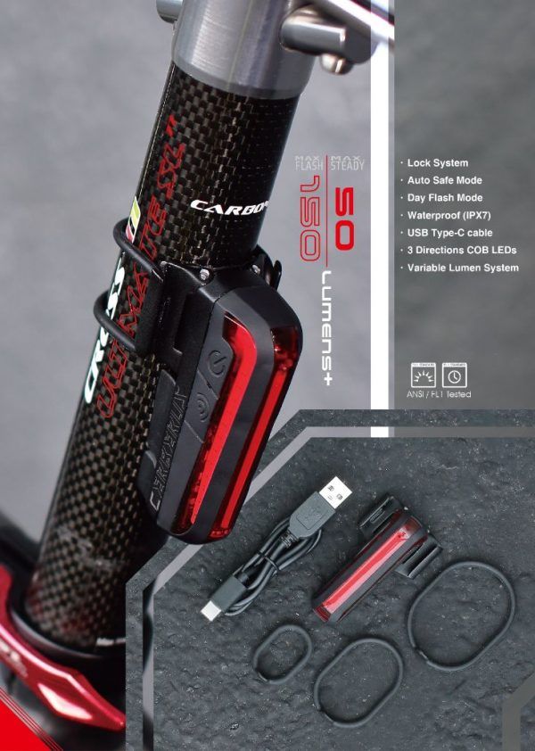 Moon Light Cerberus Rear VLS 150 Lumen