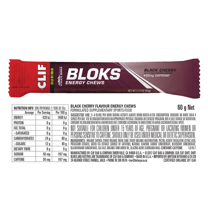 Clif Bloks Energy Chews