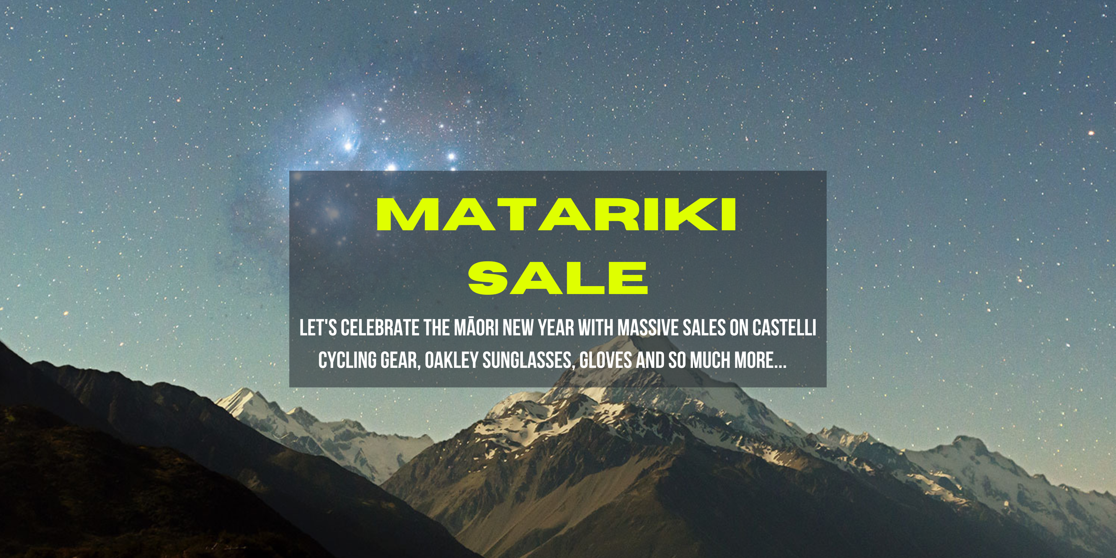 Matariki Sale