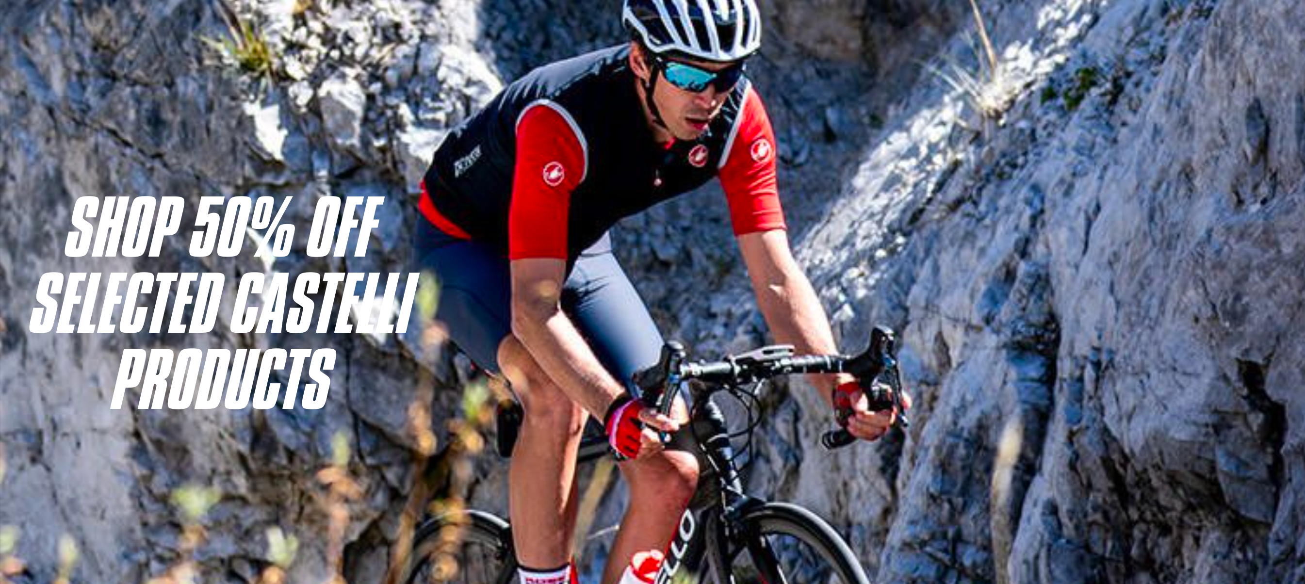 50% OFF Selected Castelli Products