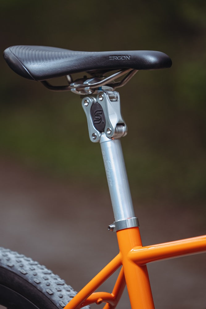 Cane Creek eeSilk+ seatpost Silver