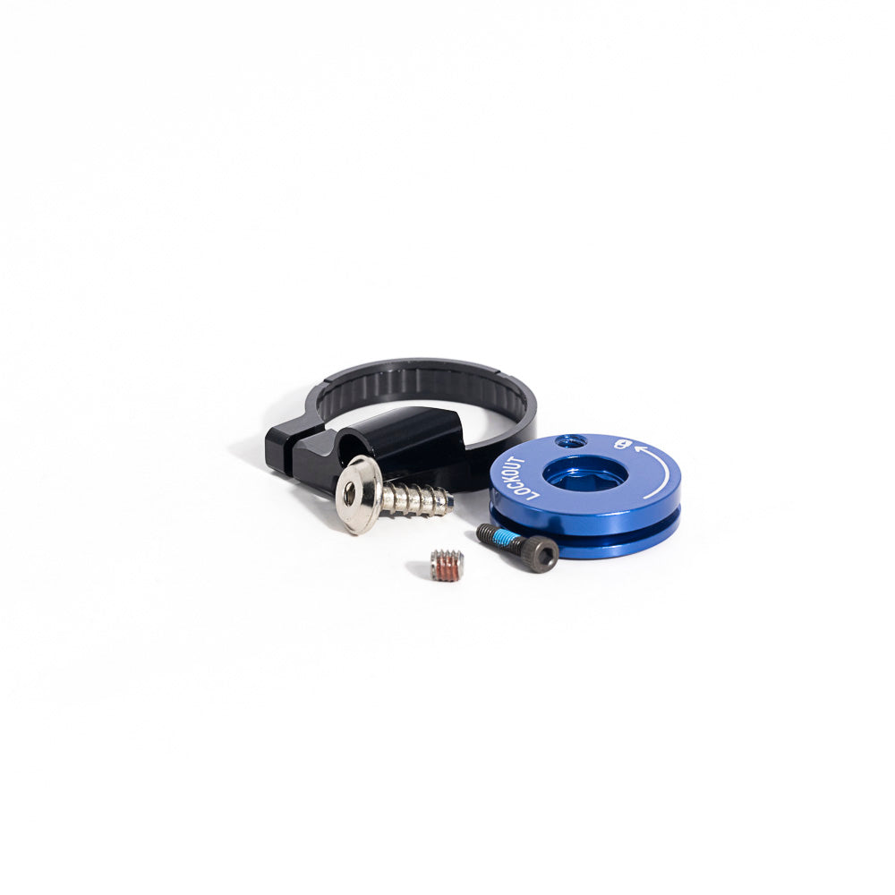 RockShox Fork Compression Damper Knob Kit - Remote 10mm (2013+ PushLoc, OneLoc, TwistLoc) Turn Key - Recon Gold A1 - A3 (2011 - 2017) / Sektor A1 - B1 2011 -2011 - 2018 / REBA A1 - A5 2012 - 2017