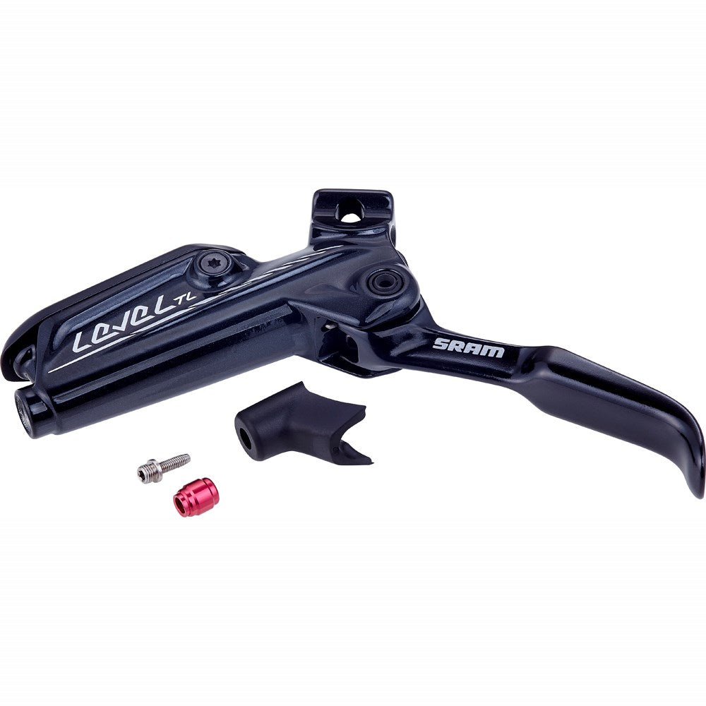 SRAM Disc Brake Lever Assembly Level TL - Aluminium Lever (Assembled, No Hose, Includes Barb and Olive) Version 2 Black (TOOLED, LIGHT)