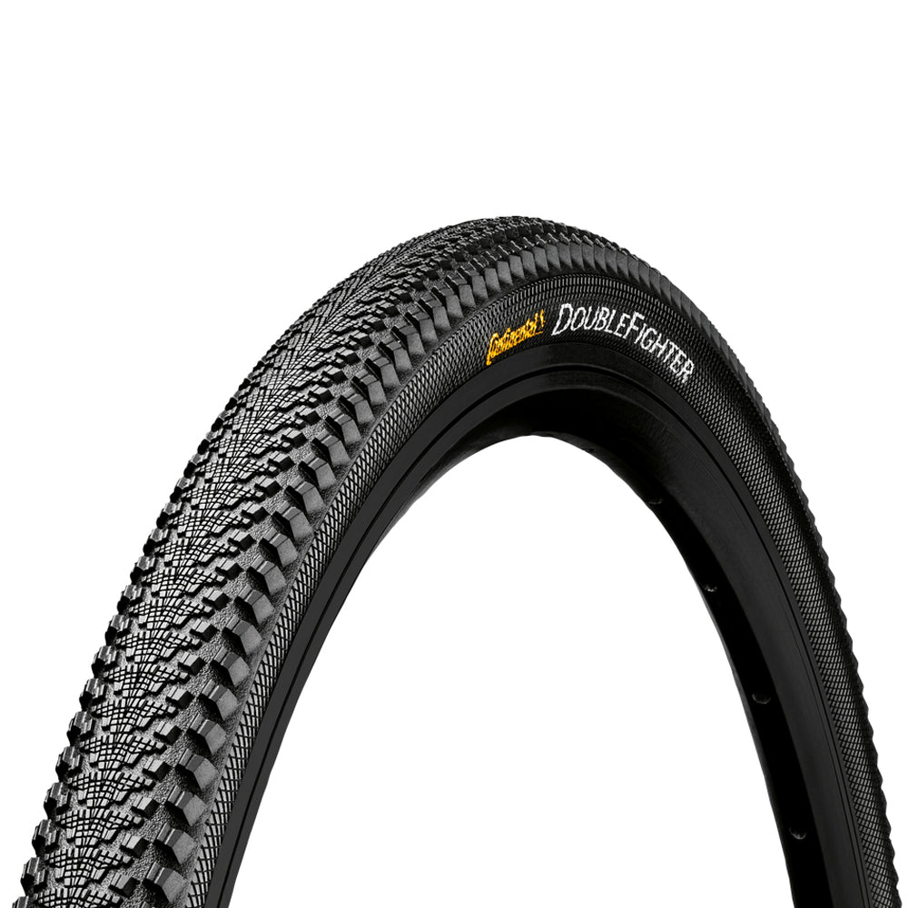 Continental Double Fighter III Wire Bead Tyre 26" x 1.9 Black
