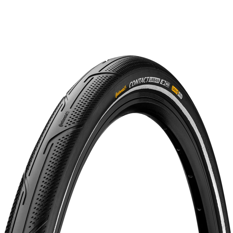 Continental Contact Urban Wire Bead Tyre 700 x 35 PureGrip Compound Black / Reflex E50
