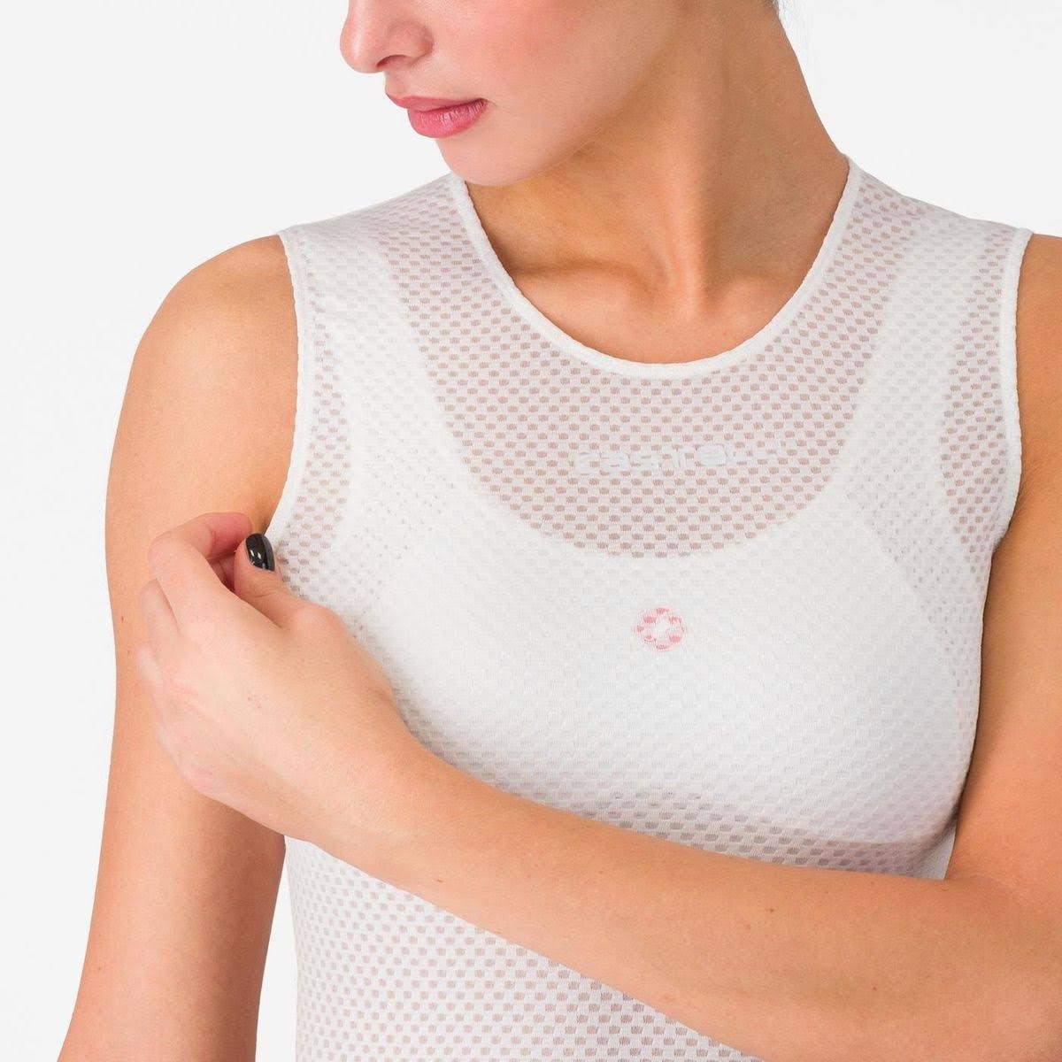 Castelli Base Layer Core Mesh sleeveless womens white