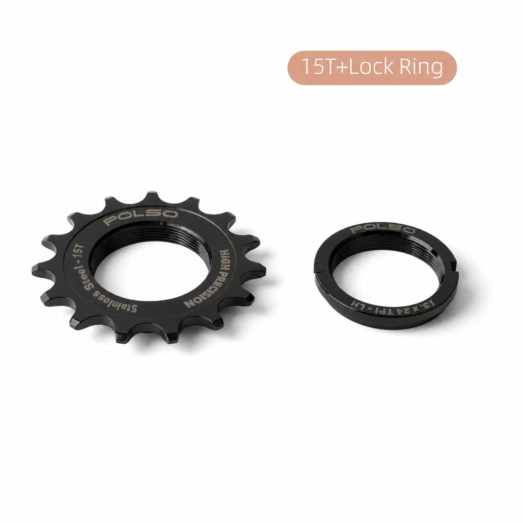 Team Issue Polso Stainless Steel CNC Track Sprocket 15T