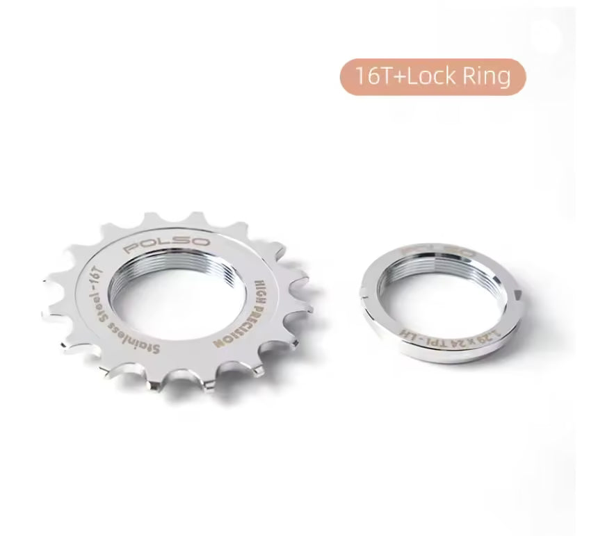 Team Issue Polso Stainless Steel CNC Track Sprocket 16T