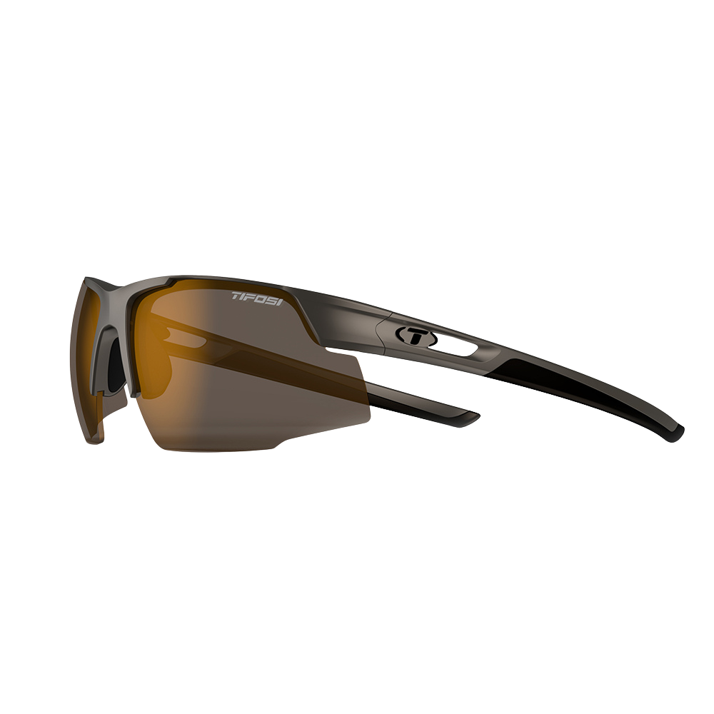 Tifosi Centus Matte Black, Smoke Lens