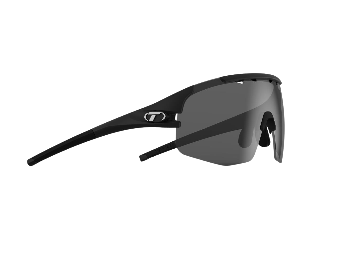 Tifosi Sledge Lite Matte Black, Smoke/AC Red/Clear Lens