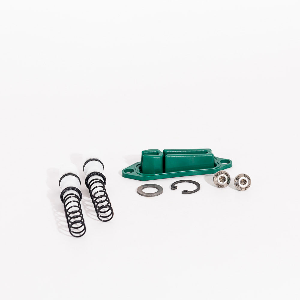 SRAM Disc Brake Lever Kit - Aluminium Lever Black (Includes Blade, Reach Knob, Cam, Spring, Bushing) - Level Silver Stealth C1