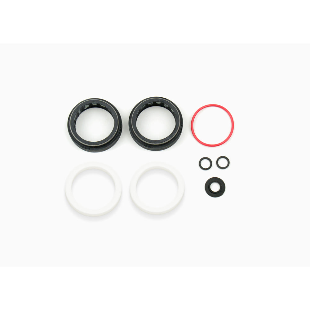 RockShox Fork Dust Wiper Upgrade Kit - 38mm Black Flangeless Ultra-Low Friction SKF Seals - (Includes Dust Wipers, 6mm Foam Rings) - Zeb A1+ 2021+ / Domain B1+ 2022+ / BoXXer D1+ 2024+