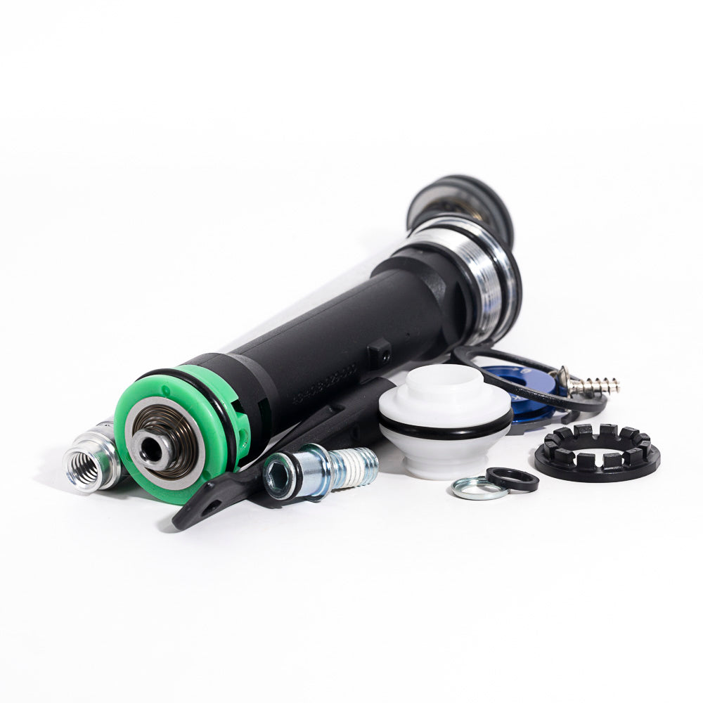 RockShox Fork Damper Assembly - Remote 17mm (PopLoc, Pre-2103 PushLoc) 26 29 100mm (Includes Right Side Internals - XC30 A1 - A3 / 30 Silver A1