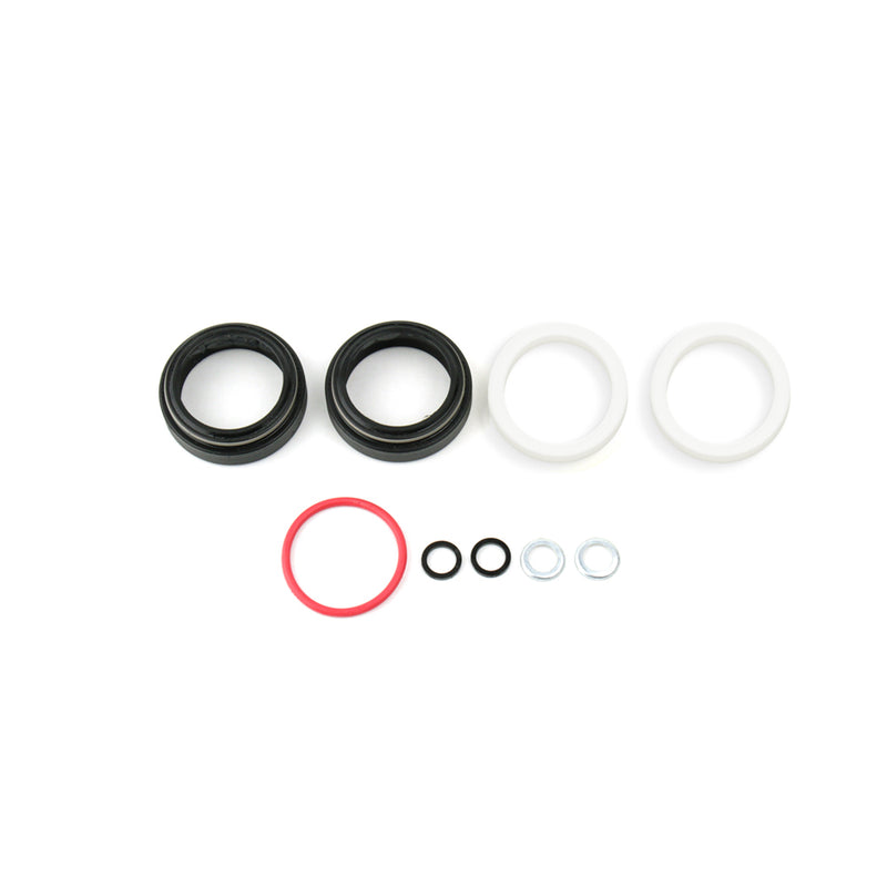 RockShox Fork Dust Wiper Upgrade Kit - 30mm Black Flanged Low Friction Seals (Includes Dust Wipers, 5mm and 10mm Foam Rings) - XC30 / 30Gold / 30 Silver / Paragon / Psylo / DUKE
