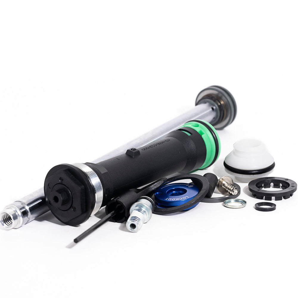 RockShox Fork Damper Assembly - Crown Turn Key 26" Solo Air 80mm - 100mm Crown Adjust (Includes Right Side Internals) - XC30 A1