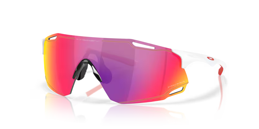 Oakley Cybr Dyno Polished White with Prizm Road Lens