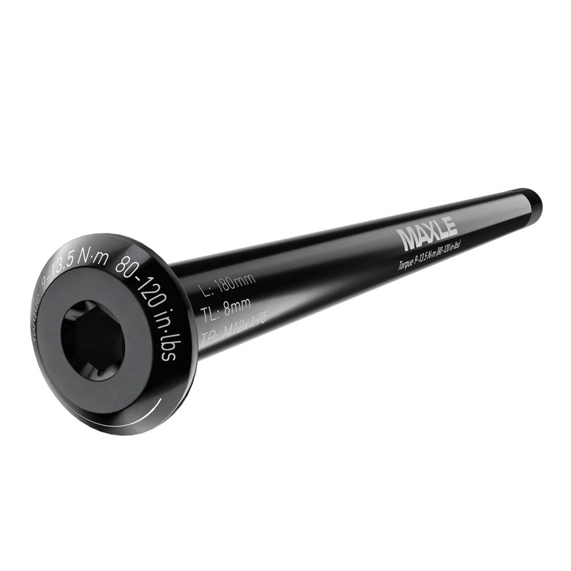 SRAM Axle Maxle Stealth Rear, Length 180mm, Thread Pitch M12 x 1.75 - Boost Frames
