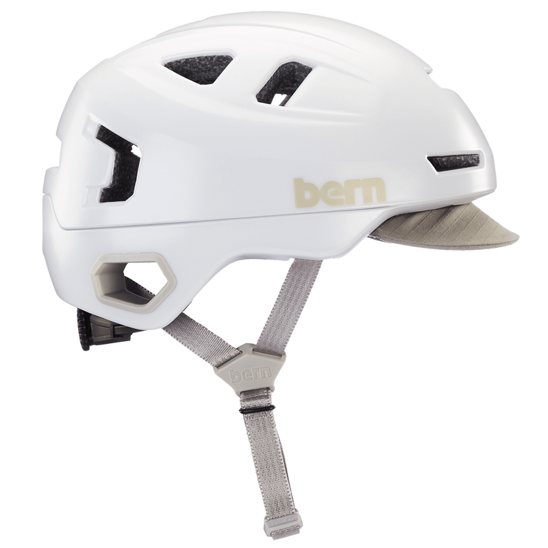 Bern Hudson MIPS Satin White