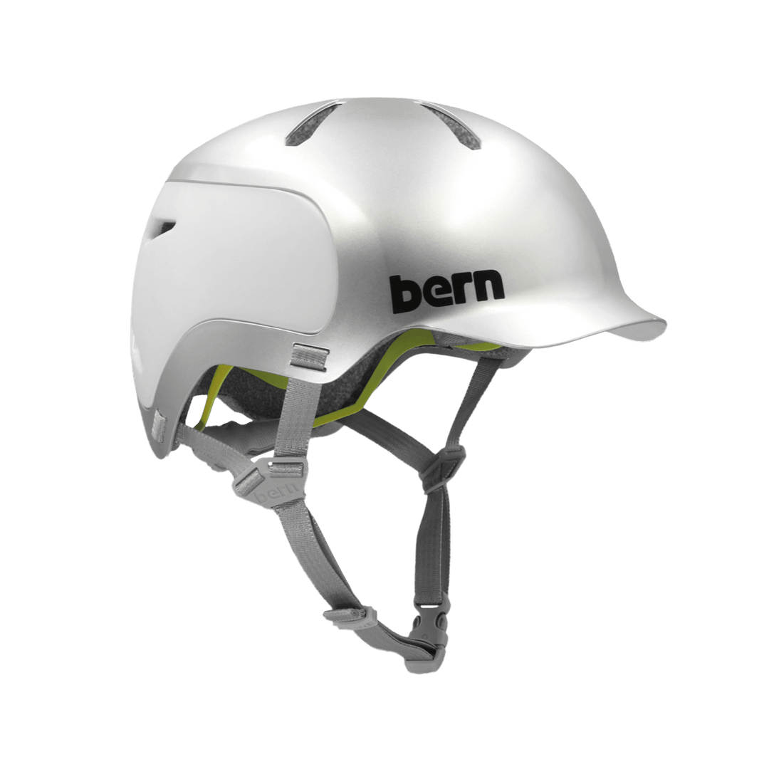 Bern Watts 2.0 MIPS Metallic Silver Tonal