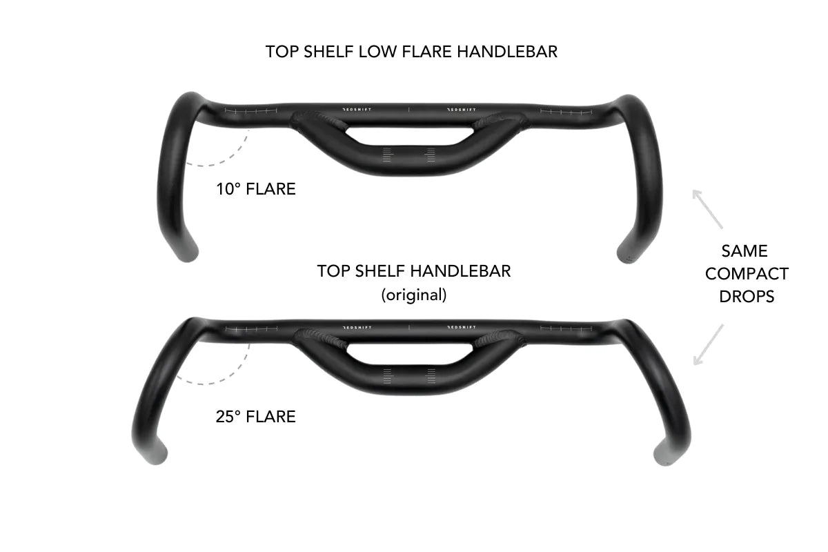 Redshift Top Shelf Low-Flared Handlebar