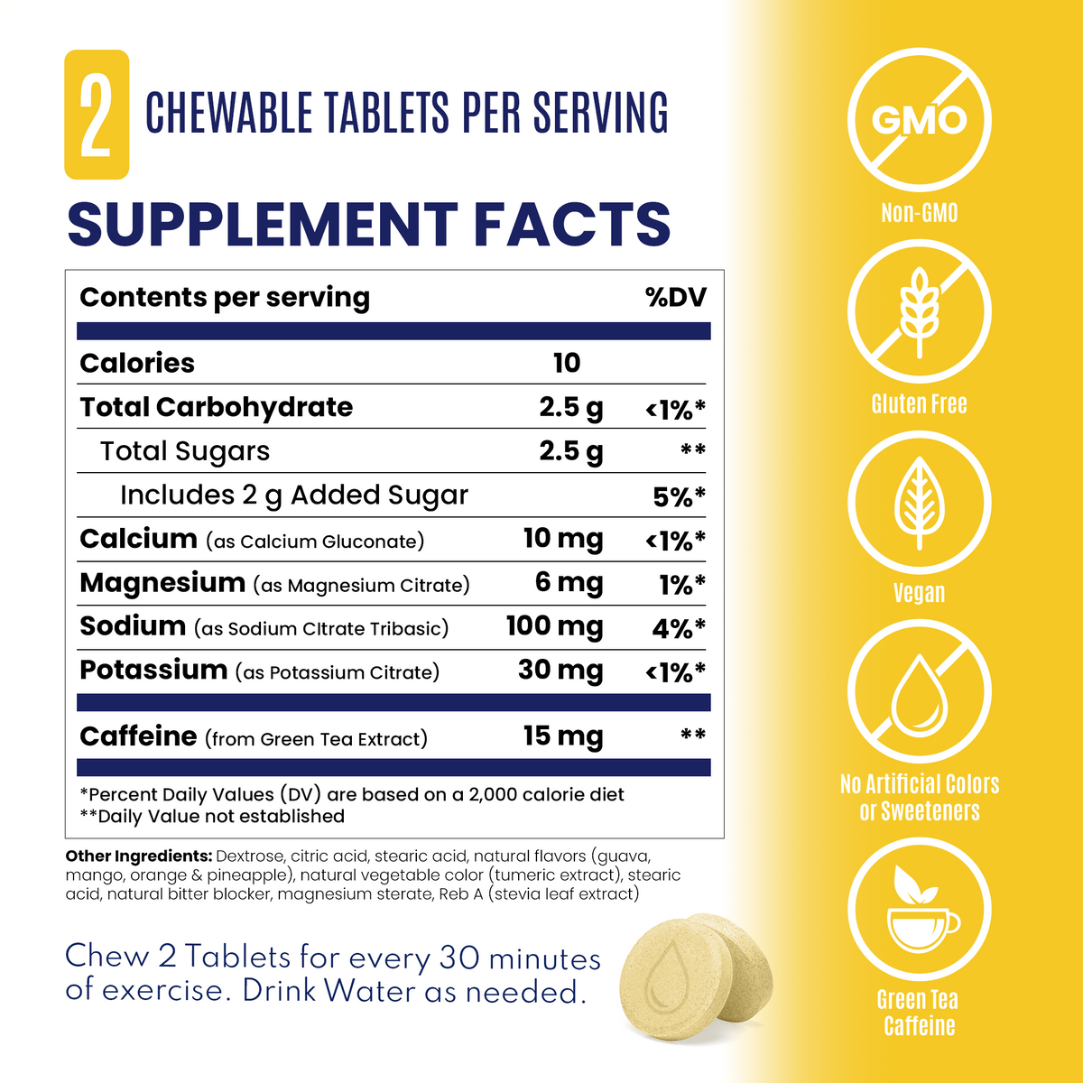 Saltstick Caffeine FastChews - Box