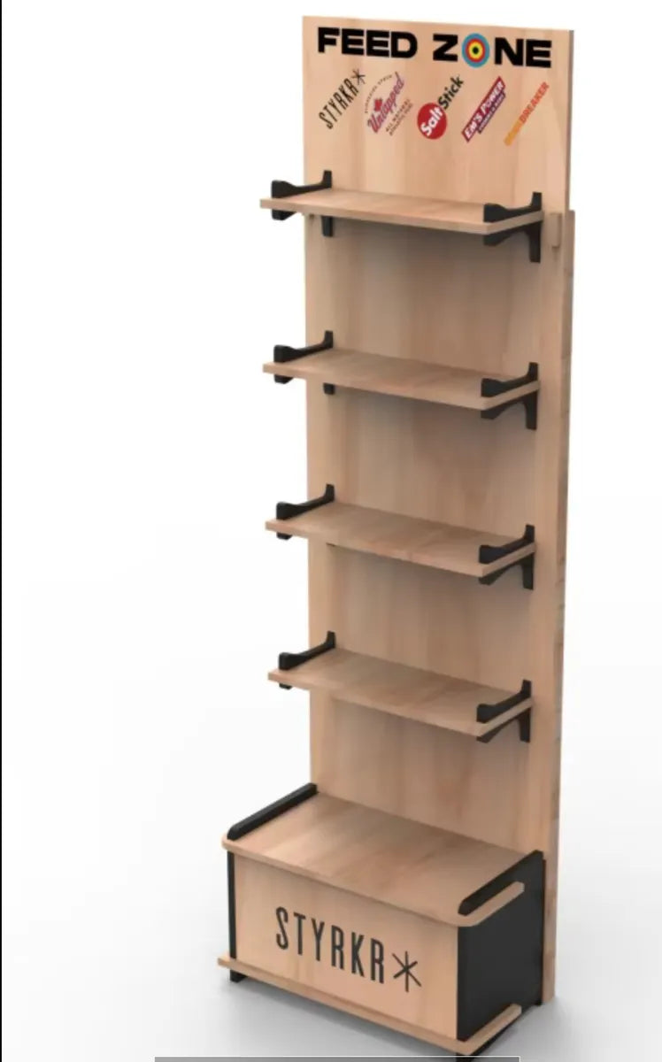 Feed Zone Merchandising Stand – VBike