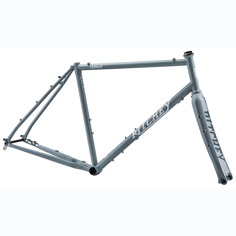 Ritchey Outback Frameset Grey / White Logo Large
