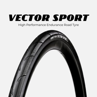 Goodyear Road Tyre Vector Sport Tube Type