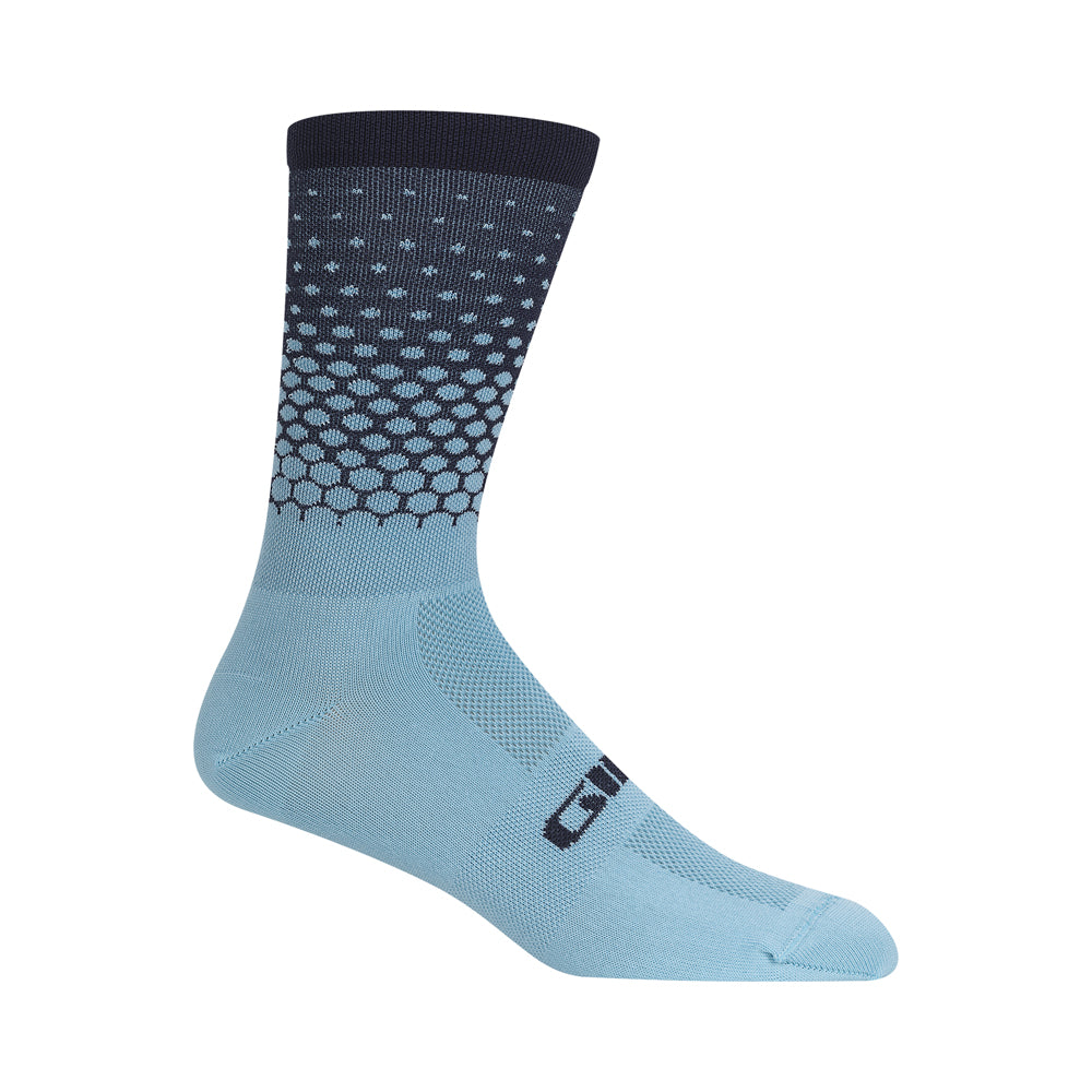 Giro Comp Racer High Rise Socks - Iceberg/Midnight