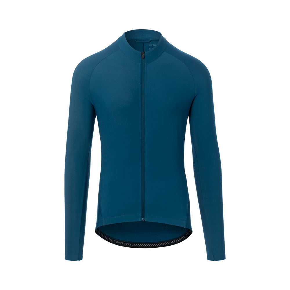 Giro Men's Chrono Thermal LS Jersey - Harbor Blue