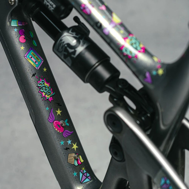 Dyedbro Mtb Frame Protection Unicorn Glitter