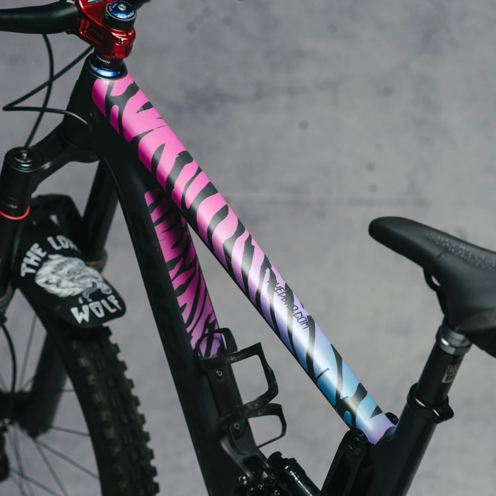 Dyedbro Frame Protection Zebra Retro Gloss