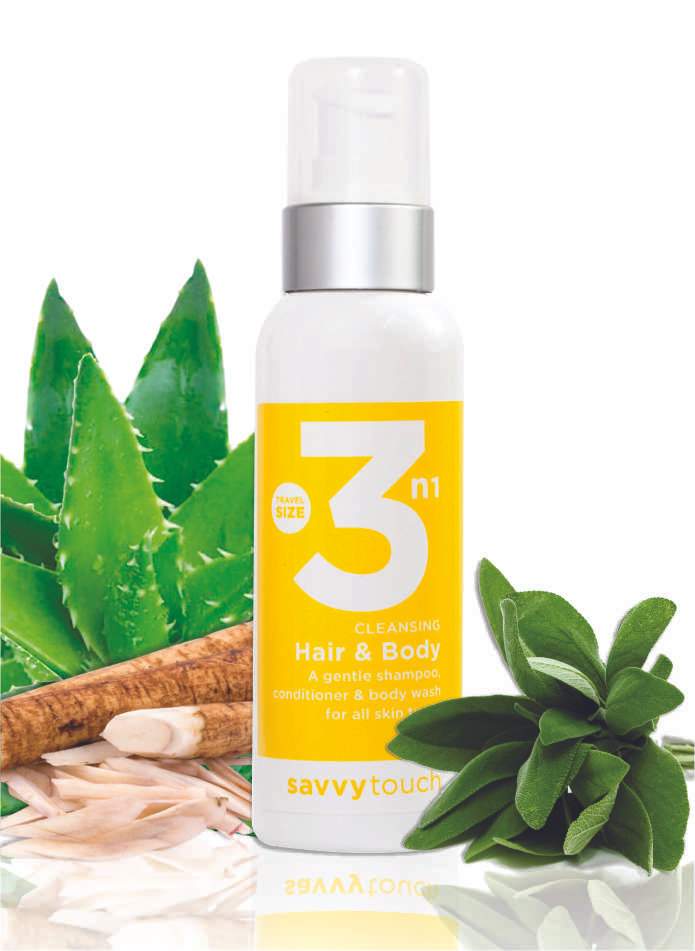 Savvy Touch 3N1 Hair, Body Wash  & Conditioner